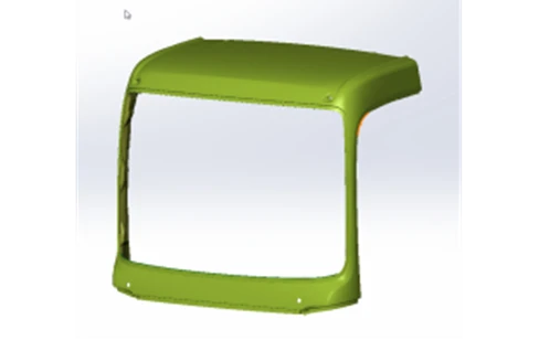 Windscreen trim with stiffeners AP 5299-5311500-20