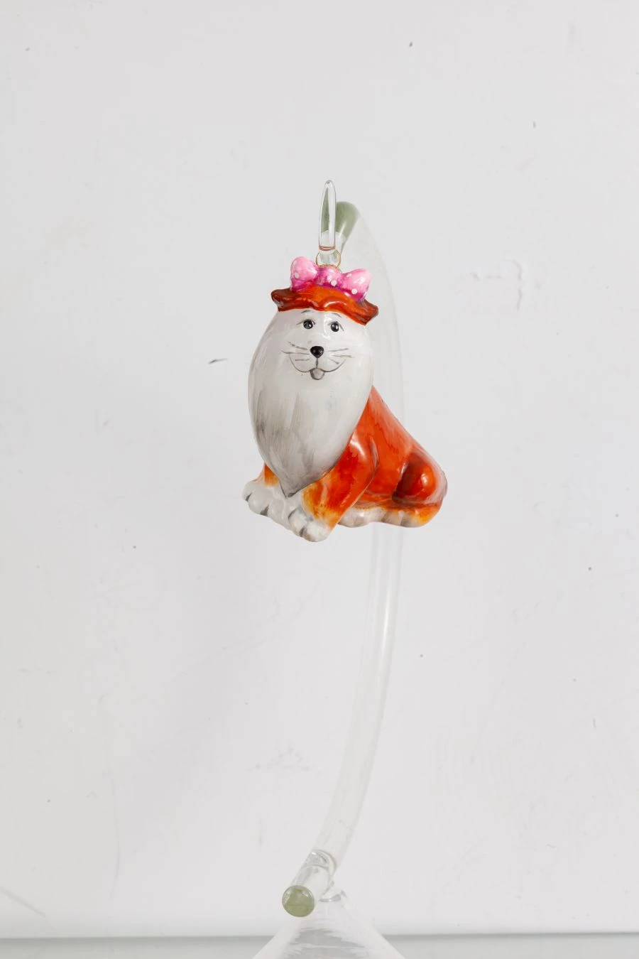 Licence Christmas tree toy made of glass "Matilda"