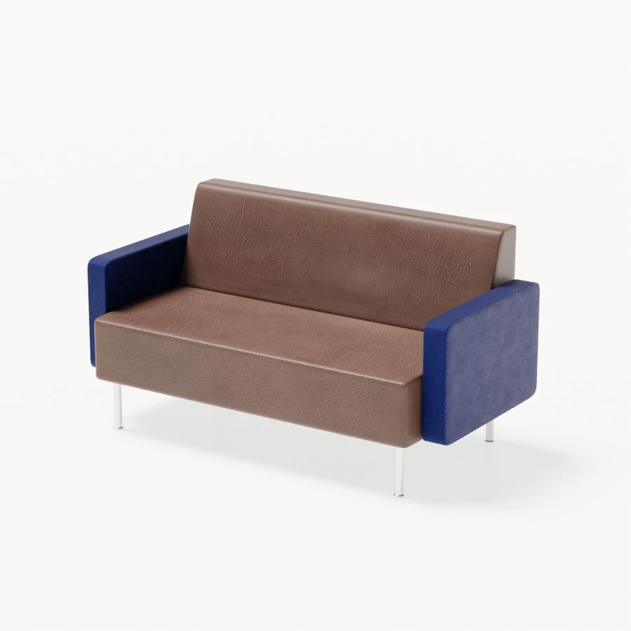 Metal-framed sofas, DnM