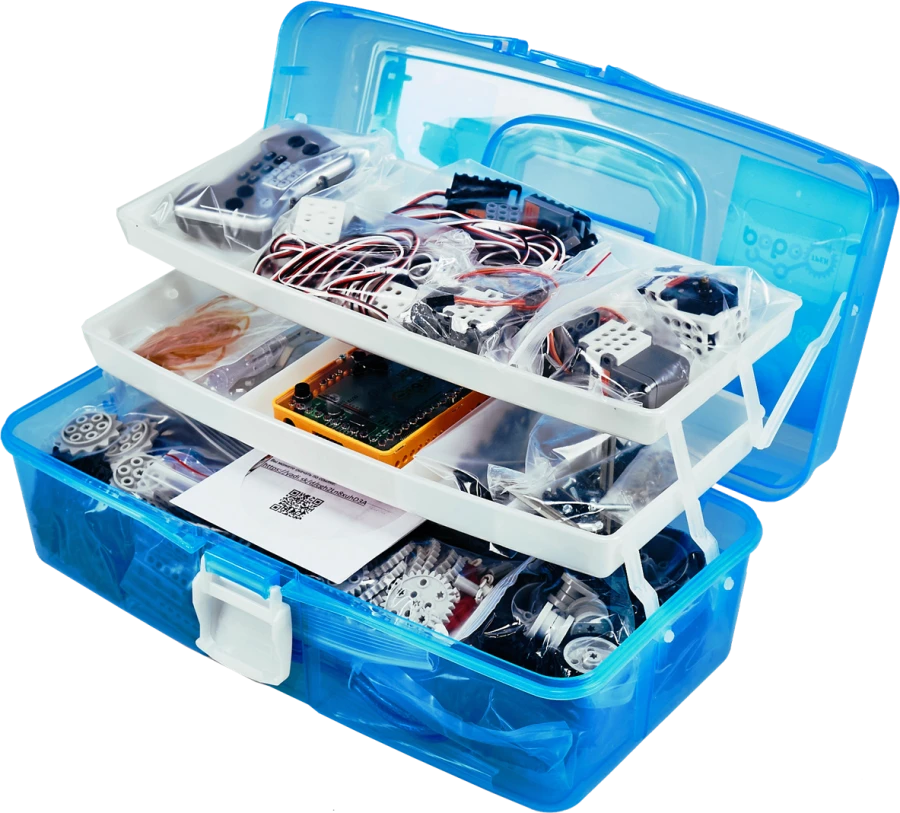 Robotics construction set "ROBOTTRACK BASIC"