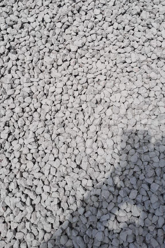 Crushed stone granite basic fraction from 8 to 16 mm