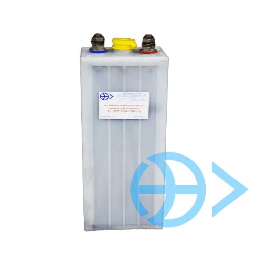 Alkaline nickel-iron open prismatic batteries FL 350 P (VNZh-350P-U2)