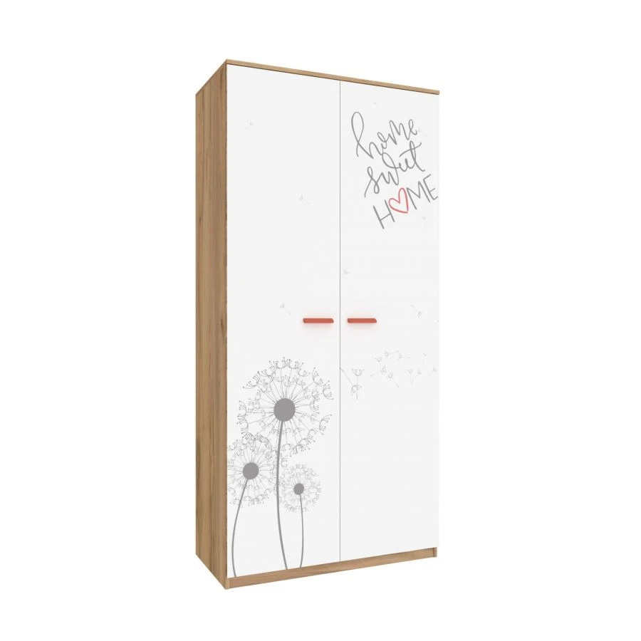 Oliver LD.524040.000 Double-leaf cupboard front (set) (White )
