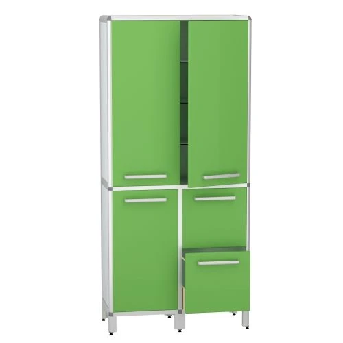 Medical cabinet for instruments according to TU 32.50.30-006-69573749-2021, article number DM-1-101-20.?2.?1