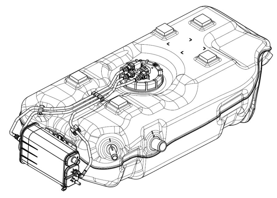 Fuel tank 7601001RZS5Q