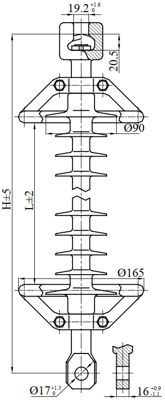 Insulator LK 70/150-2GS