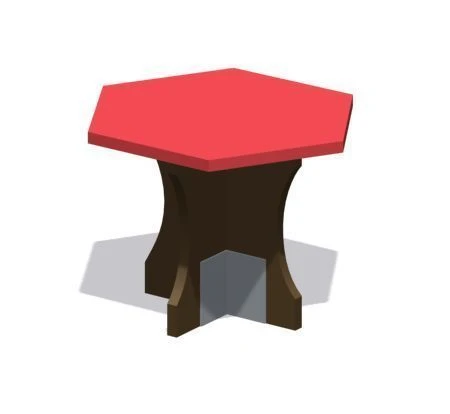 Stool (plywood) Romana 302.31.00