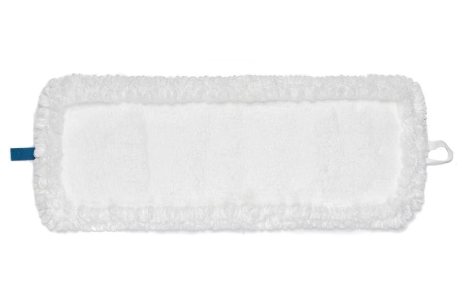 Consumables for professional and domestic use for cleaning Mop pad 60 cm. on flounder coat white sheathed