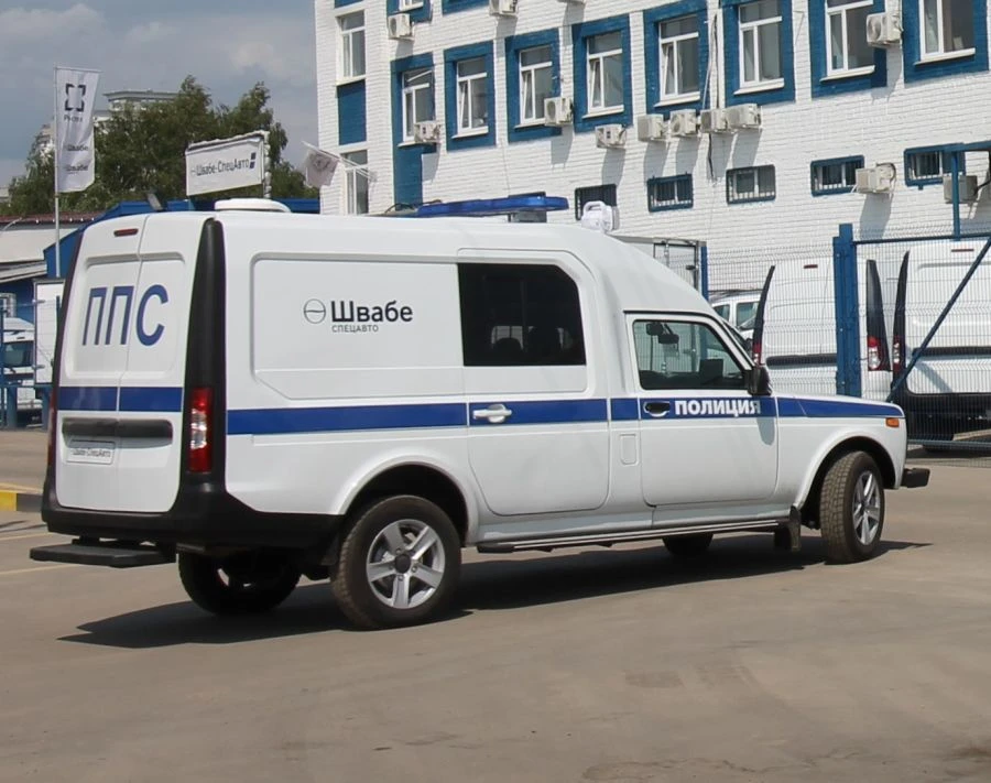Special emergency vehicle , type NV30S, modification NV30SK, category M1G on the basis of LADA 4x4, type 21, modification 212140