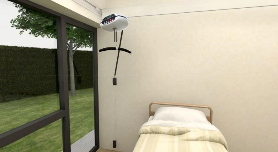System for lifting and moving patients rail (ceiling, wall) medical "ORTHORENT PRM-01" (STATIC) according to TU