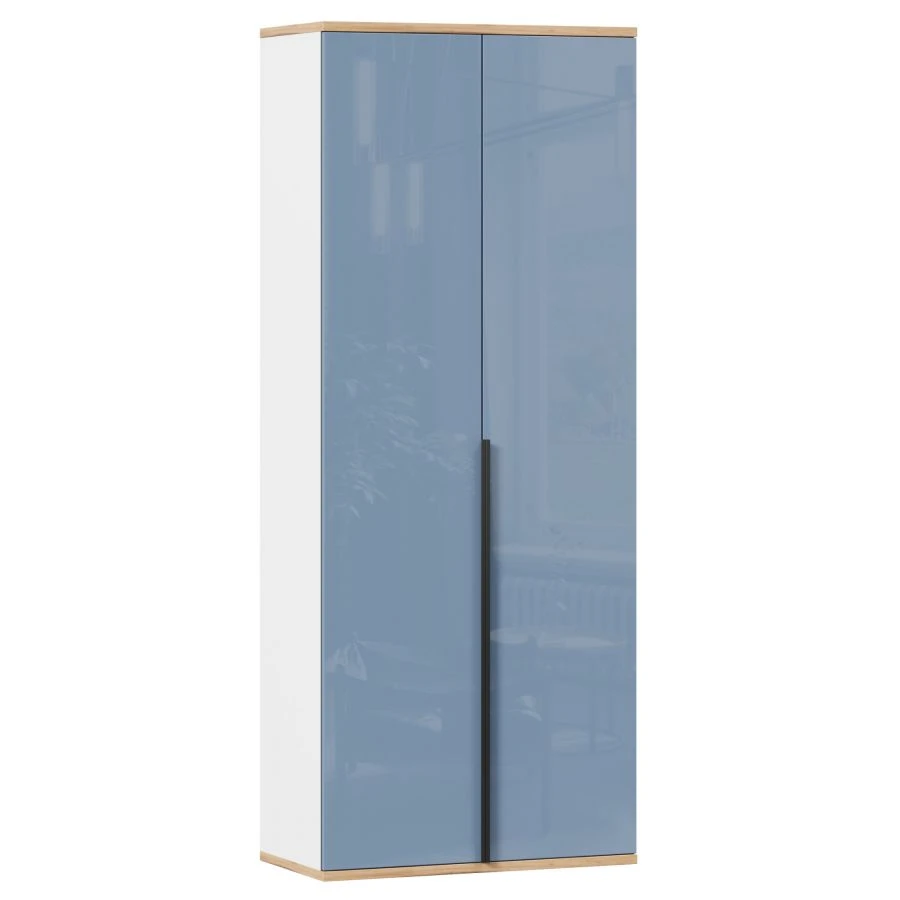 Urban LD.528050.000 SP Double-leaf wardrobe (White/Capri Blue )