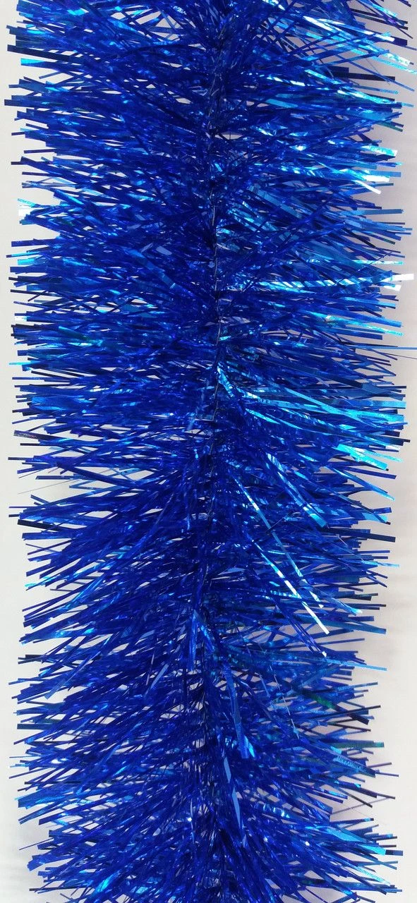 Festive tinsel 18M, blue