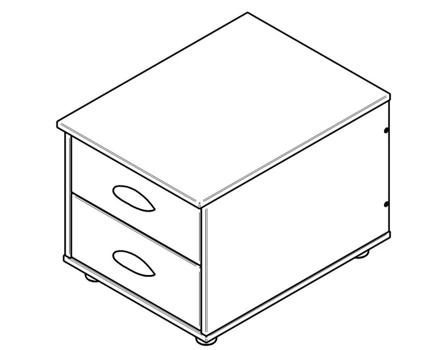 Trolley cabinet, models TUV.04