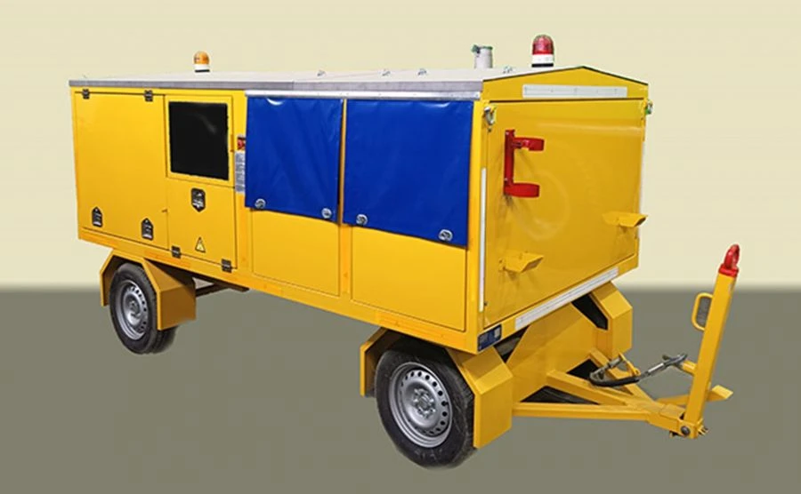 Universal mobile diesel-powered aircraft heater UMP-01