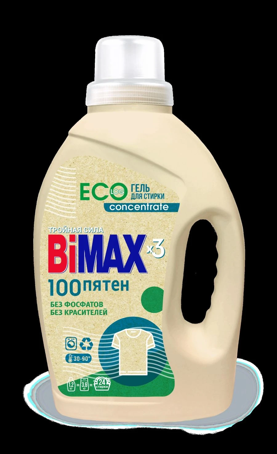 BiMax Eco Concentrate Laundry Gel for 100 Stains