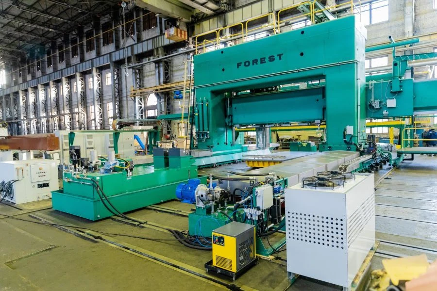 Performance of works on modernisation with expansion of technological capabilities of vertical boring machine FORES model