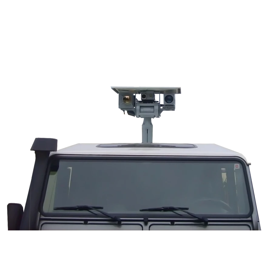 Mobile patrol complex (MPC) of video surveillance "Patriot-Okapi-Ortikon"