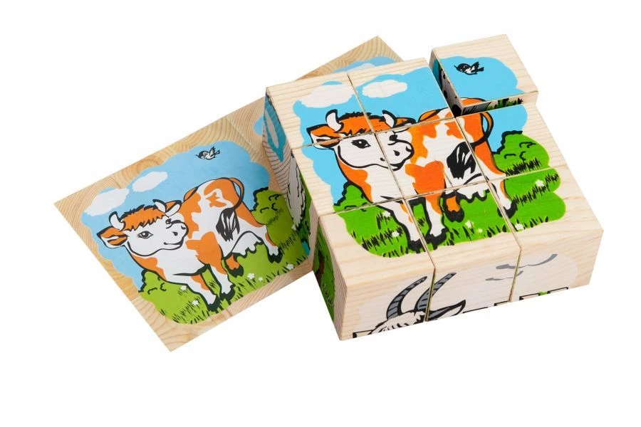Cubes "Pets" (9 pieces) Article 4444-3