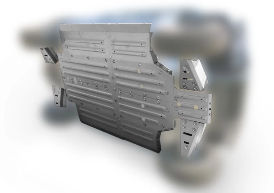 AL underbody protection kit for KAWASAKI MULE PRO-FX, DX, FXT, DXT (2016-)