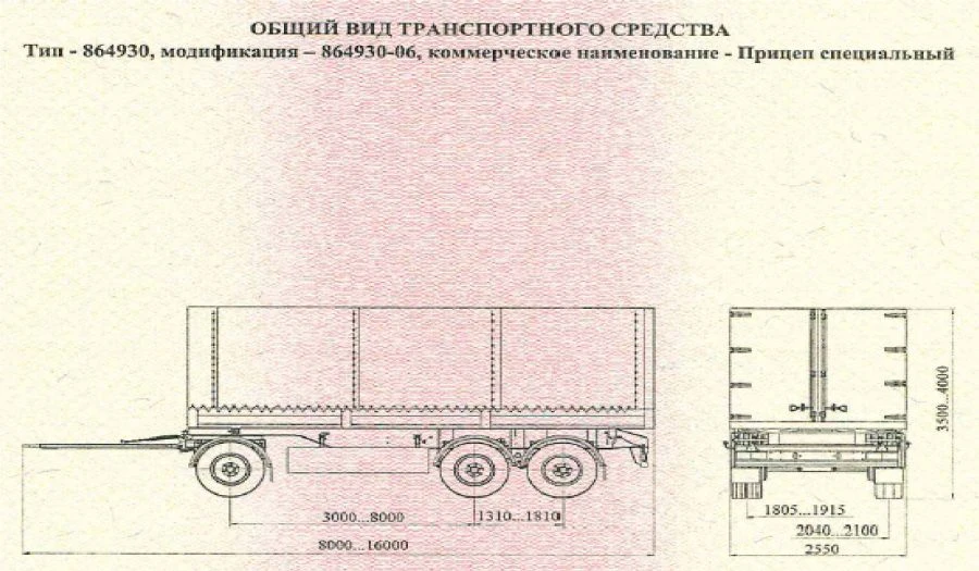 Trailer special 864930-06