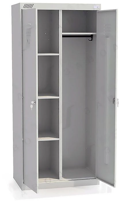 Metal utility cupboard