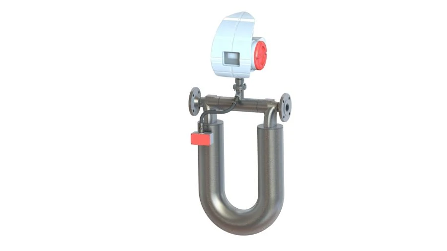 Coriolis flowmeter KTM RuMASS standard integral high pressure version