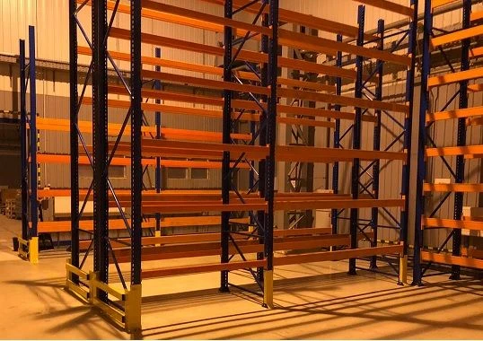 Double aisle guard (complete) (2520, Paint 1018 (yellow))