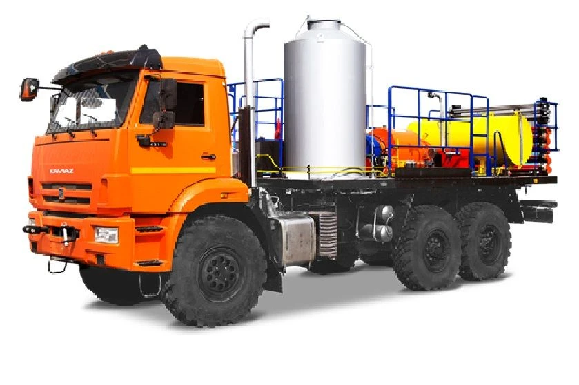 ADPM dewaxing unit: TC type 789201, 78920A, 78920C, 78920B on chassis URAL-4320, URAL-5557; TC type 789202, 78920K on chassis KA