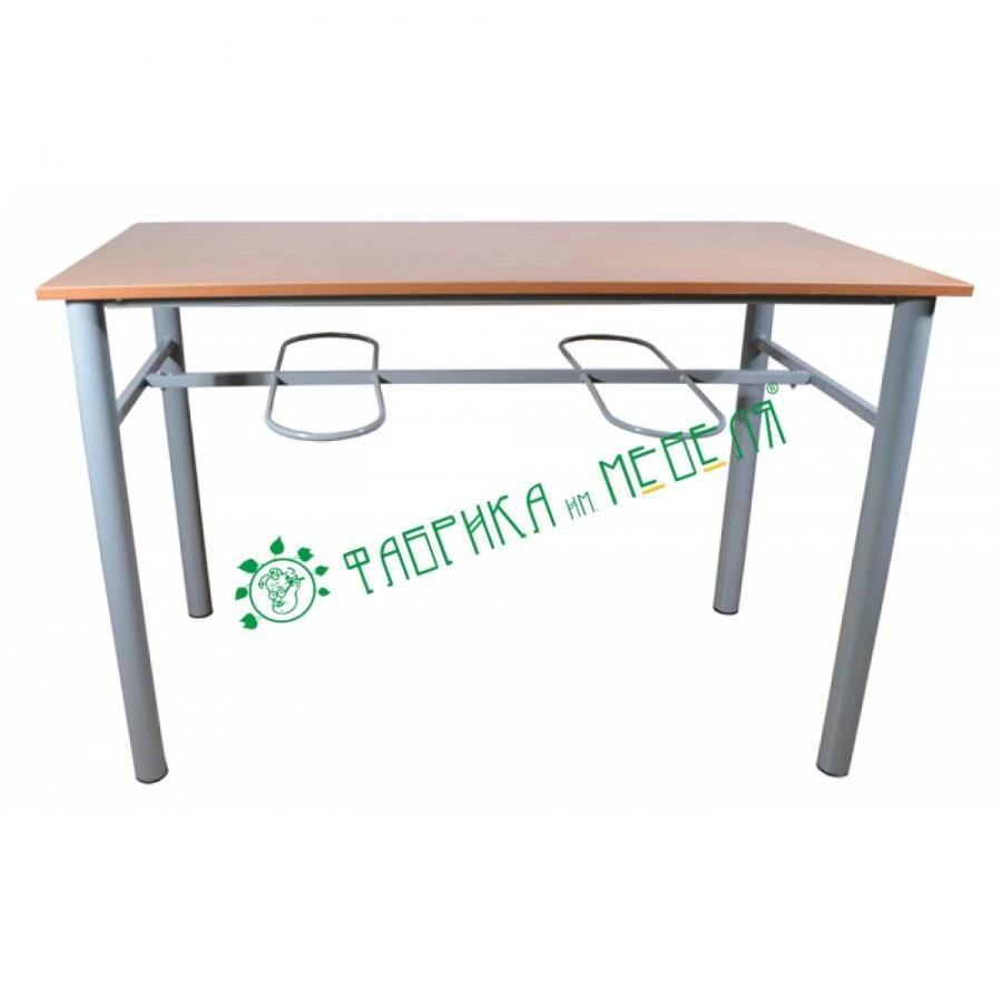 Four-seater dining table with stools, article no. 50078