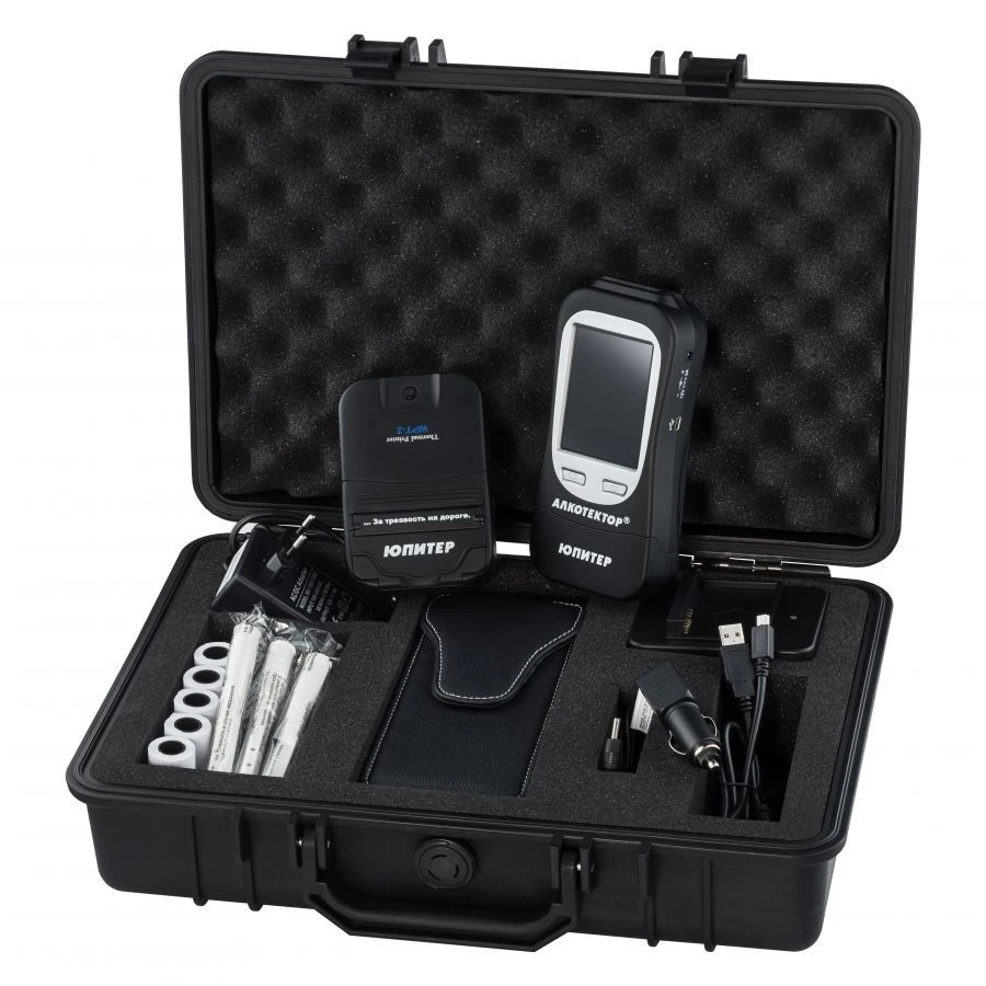 Breath ethanol vapour analyser "ALKOTECTOR" in "Jupiter-P" version