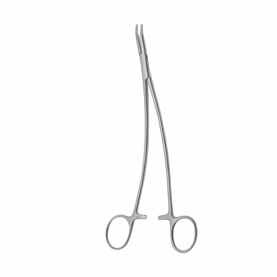 TD-05-110-20 Needle holder for atraumatic needles, curved, 205 mm