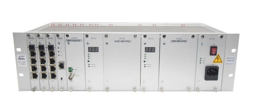 Digital HF power line communication system, model MS04-PLC