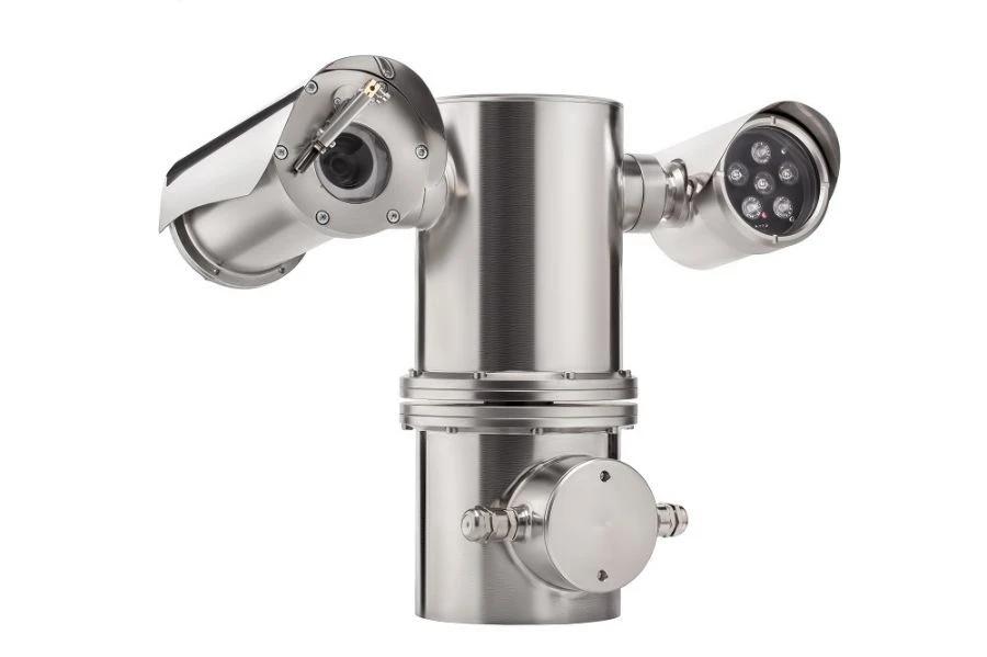 Explosion-proof video camera on rotating platform Relion-PTZ-Exd-M-IP-3MP-SO-T