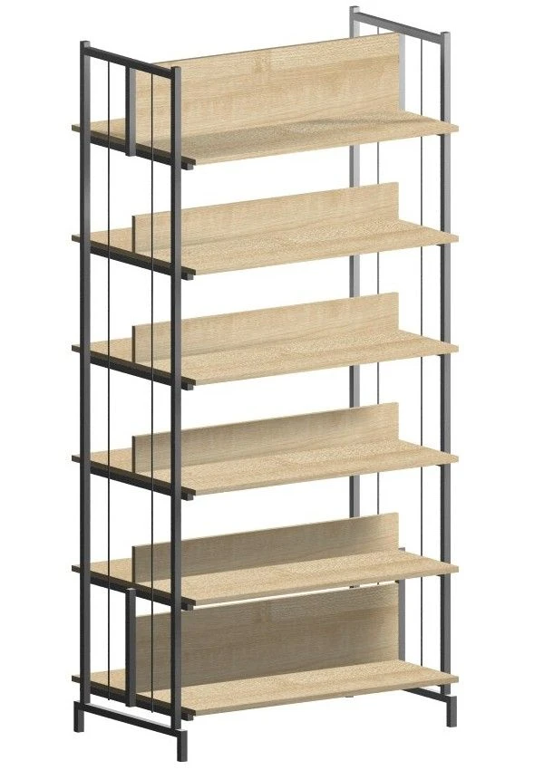 Double-sided library shelving unit Art: 40718
