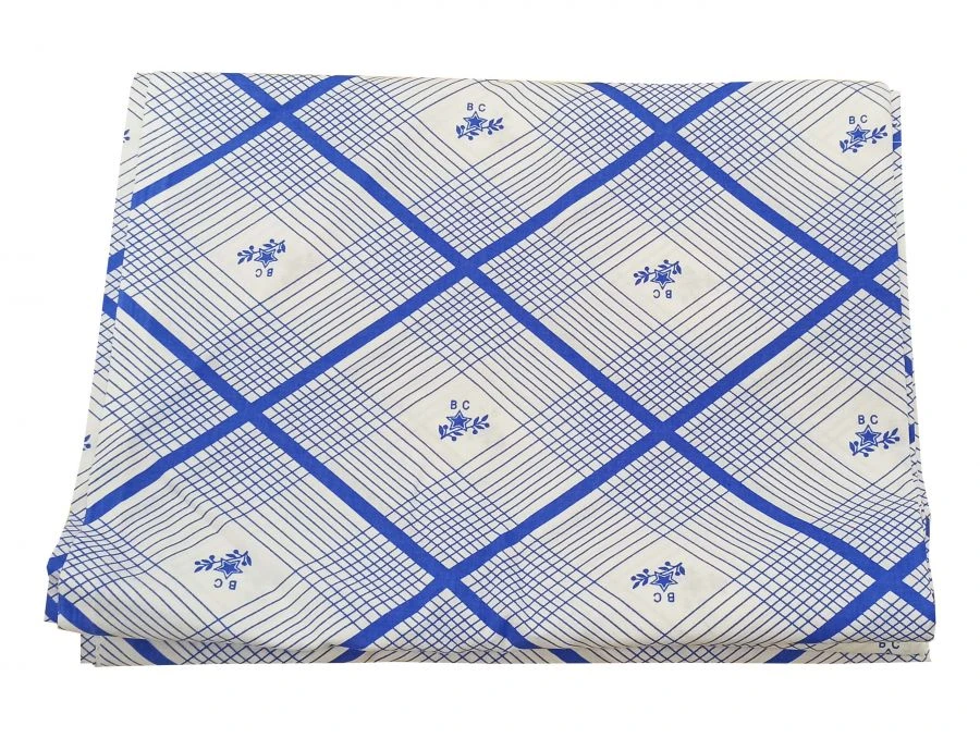 Sheet 230x150 cm, printed cotton calico, type A (IED)