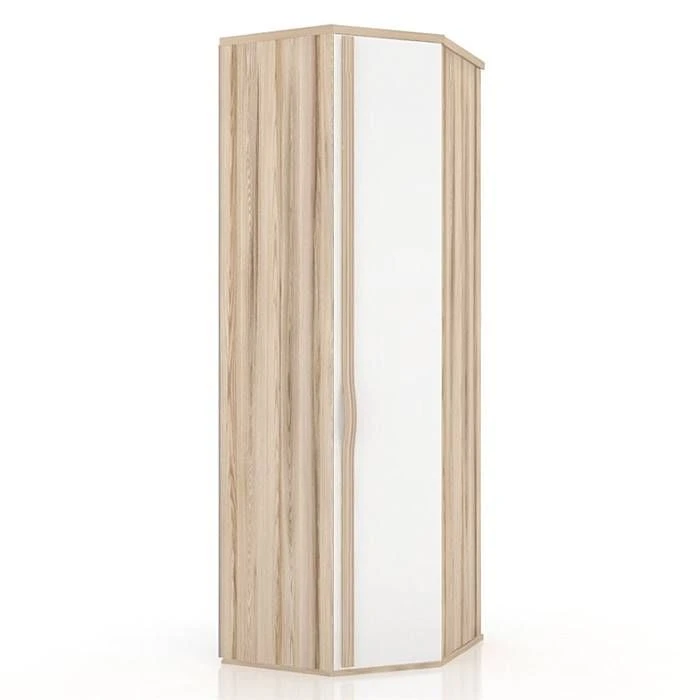 Marta LD 124.030.000 corner cupboard 45 (White/Desira Ash )