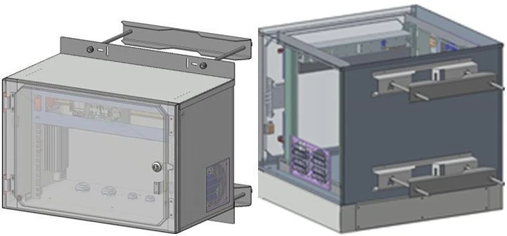 Outdoor telecoms cabinet ???-?-9U-650?500?600-??-ttk