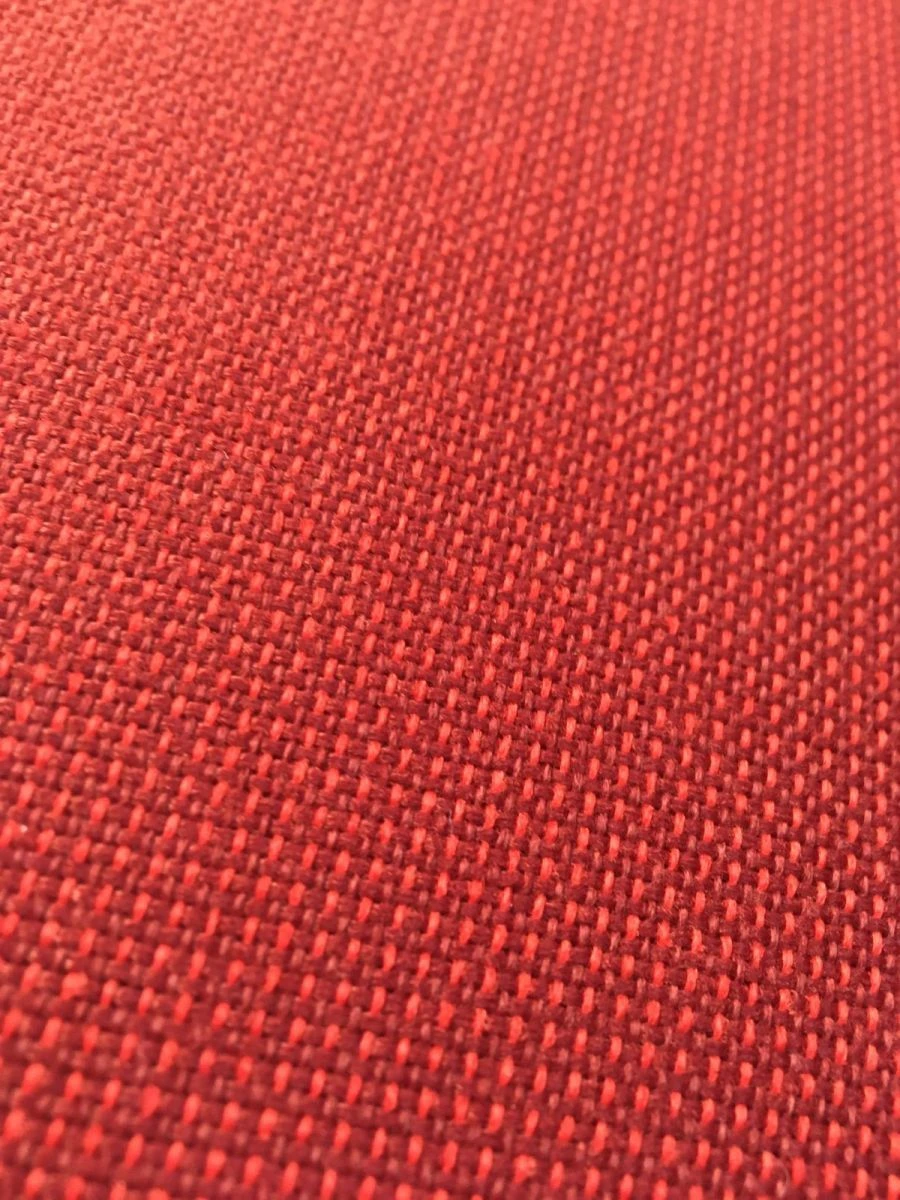 Decorative upholstery fabric "Rusinteks" made of flame retardant polyester fibre