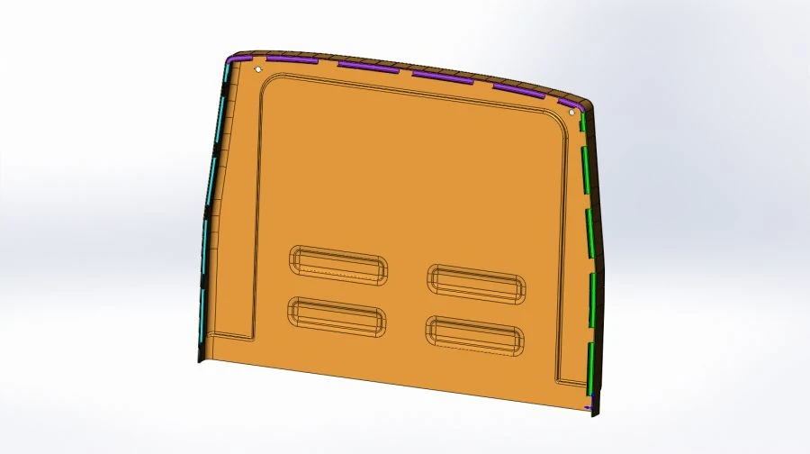 AP tailgate panel 4208-5603107-02