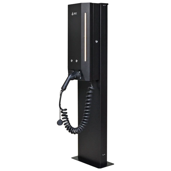 Charging station for electric transport model SZE-RA, with charging mode MODE-3
