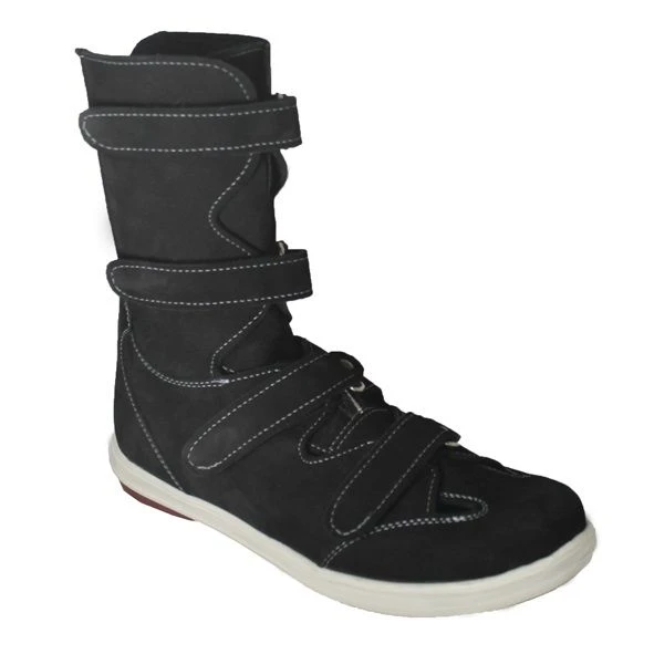 Orthopaedic shoes with complex apparatus and prosthetic shoes without insulated lining (pair): boots for schoolboys, m