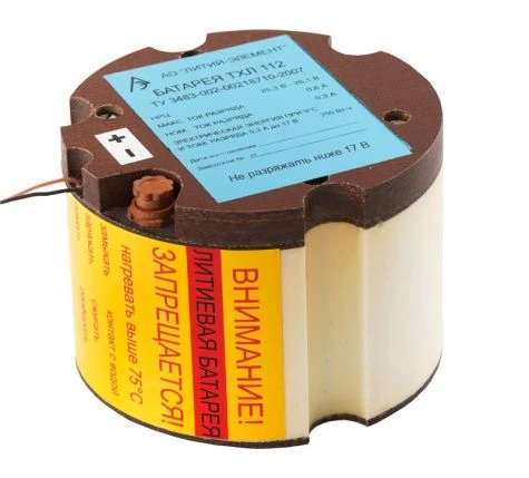 Lithium battery THL 112 25,5V lithium power cell