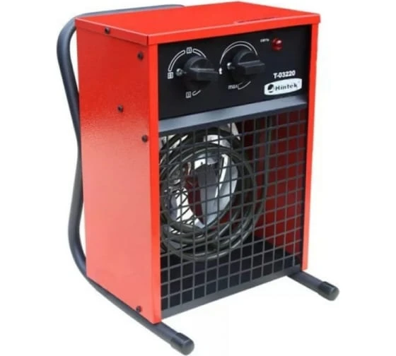 Electric fan heater, "Hintek" trade mark, model T-03220