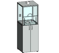 Extractor cupboard