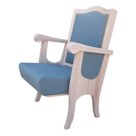 Auditorium armchair with wooden frame model Sonata