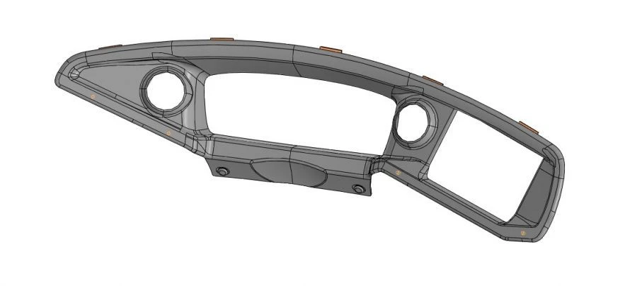 5299-405M-5315110-21 SB Instrument cladding assembly