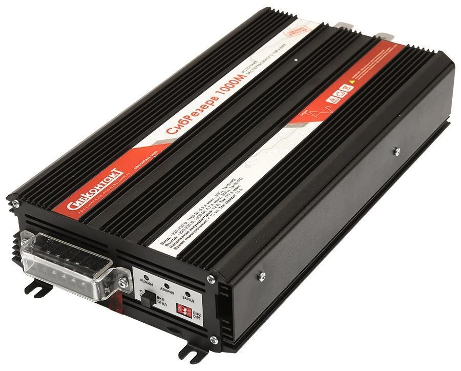 UPS SibReserv 1000M, universal uninterruptible power supply, 1000W