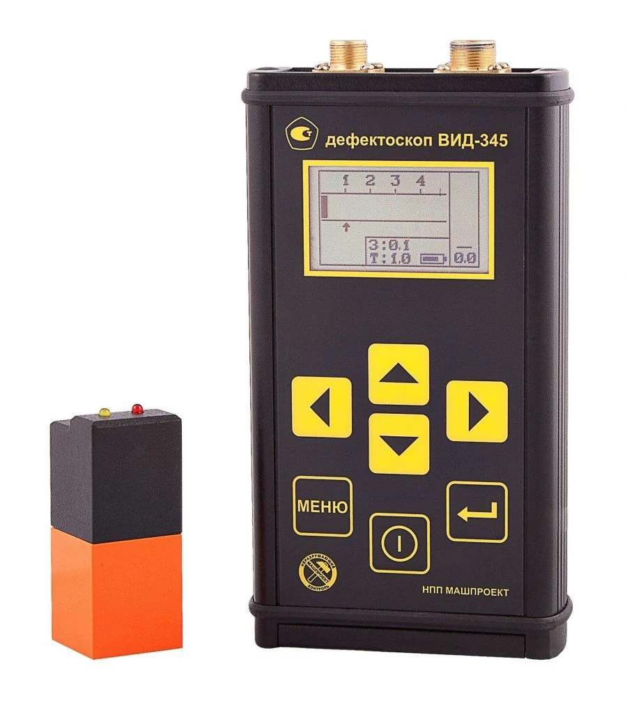 MAGNETIC-VORTEX FLAW DETECTOR VIEW-345