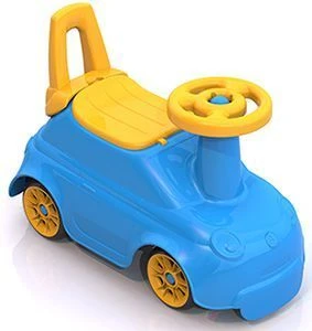 Wheelbarrow "Kurotyshka" with backrest (blue, red)
