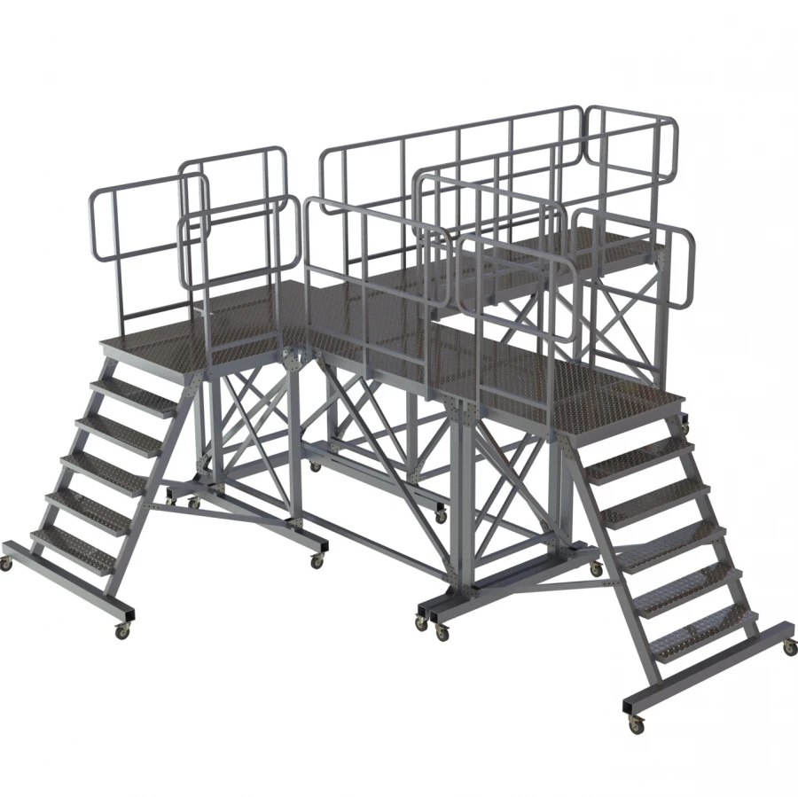 Platform-constructor mobile aluminium LSA-1500-450-150
